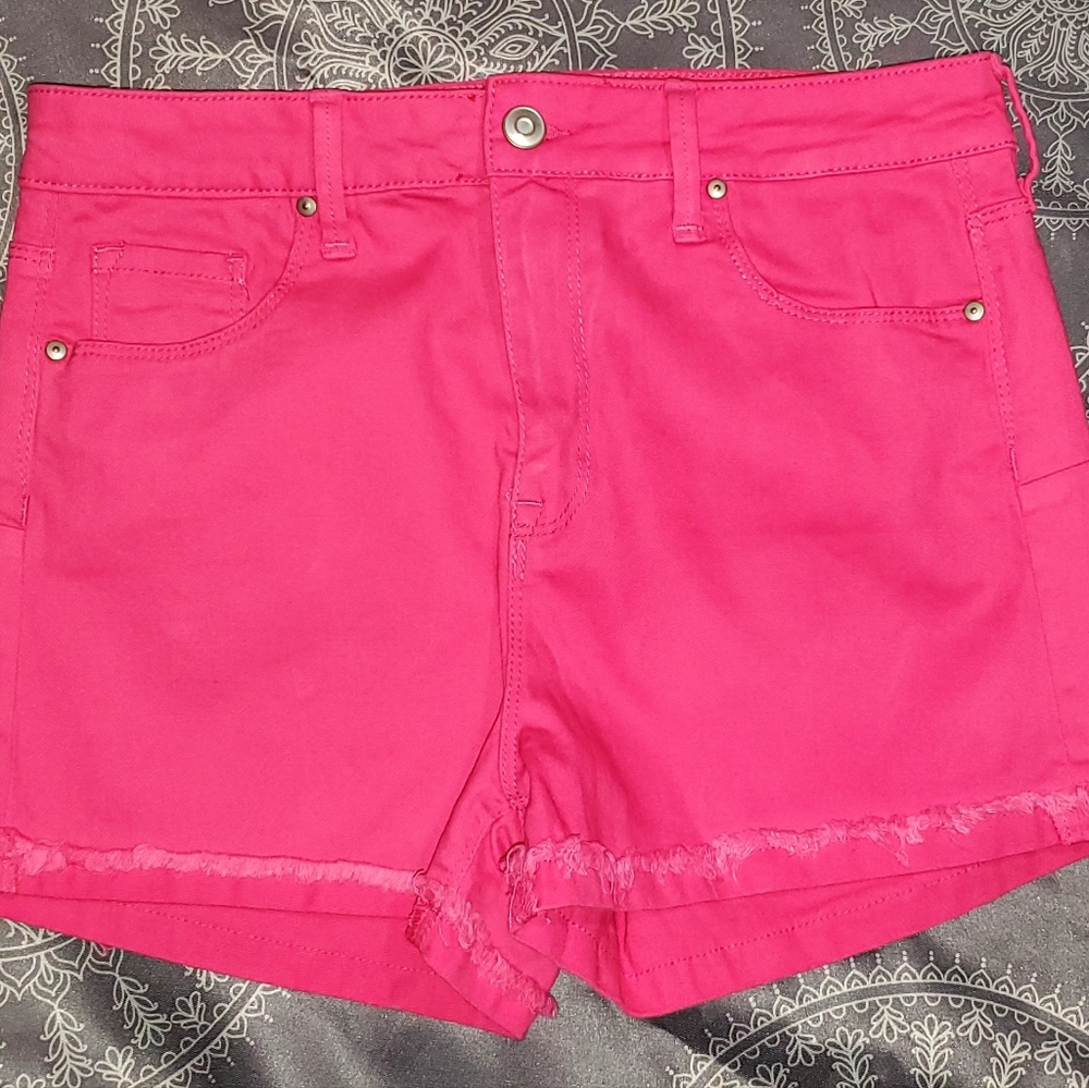 No Boundaries, Shorts, Size 11, High Rise, Pink